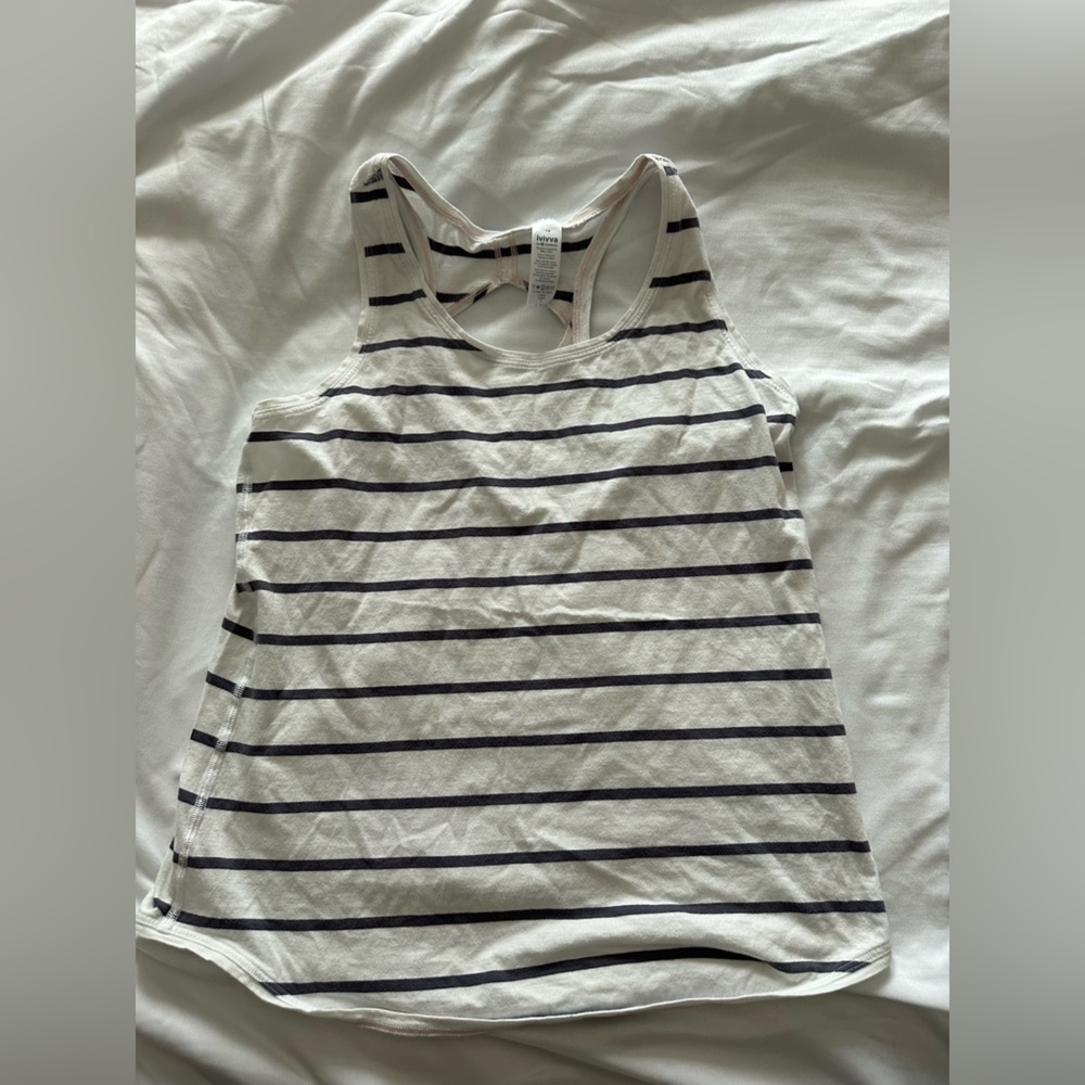 Ivivva - White and Navy Tank